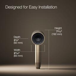 Kohler | Statement | Hand Shower Wand - Vibrant Brushed Bronze - image 3