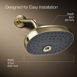 Kohler | Statement | Shower Head - Vibrant French Gold - image 3