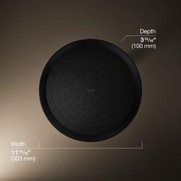 Kohler | Statement | Rainshower Shower Head - Matte Black - image 3
