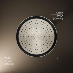 Kohler | Statement | Rainshower Shower Head - Vibrant Brushed Nickel - image 3