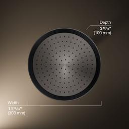 Kohler | Statement | Rainshower Shower Head - Vibrant Titanium - image 3