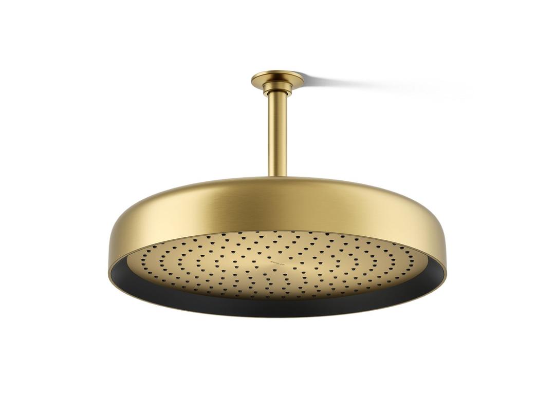 Kohler | Statement | Rainshower Shower Head - Vibrant Brushed Moderne Brass by Kohler