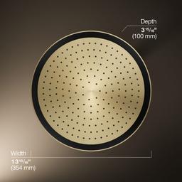 Kohler | Statement | Rainshower Shower Head - Vibrant French Gold - image 3