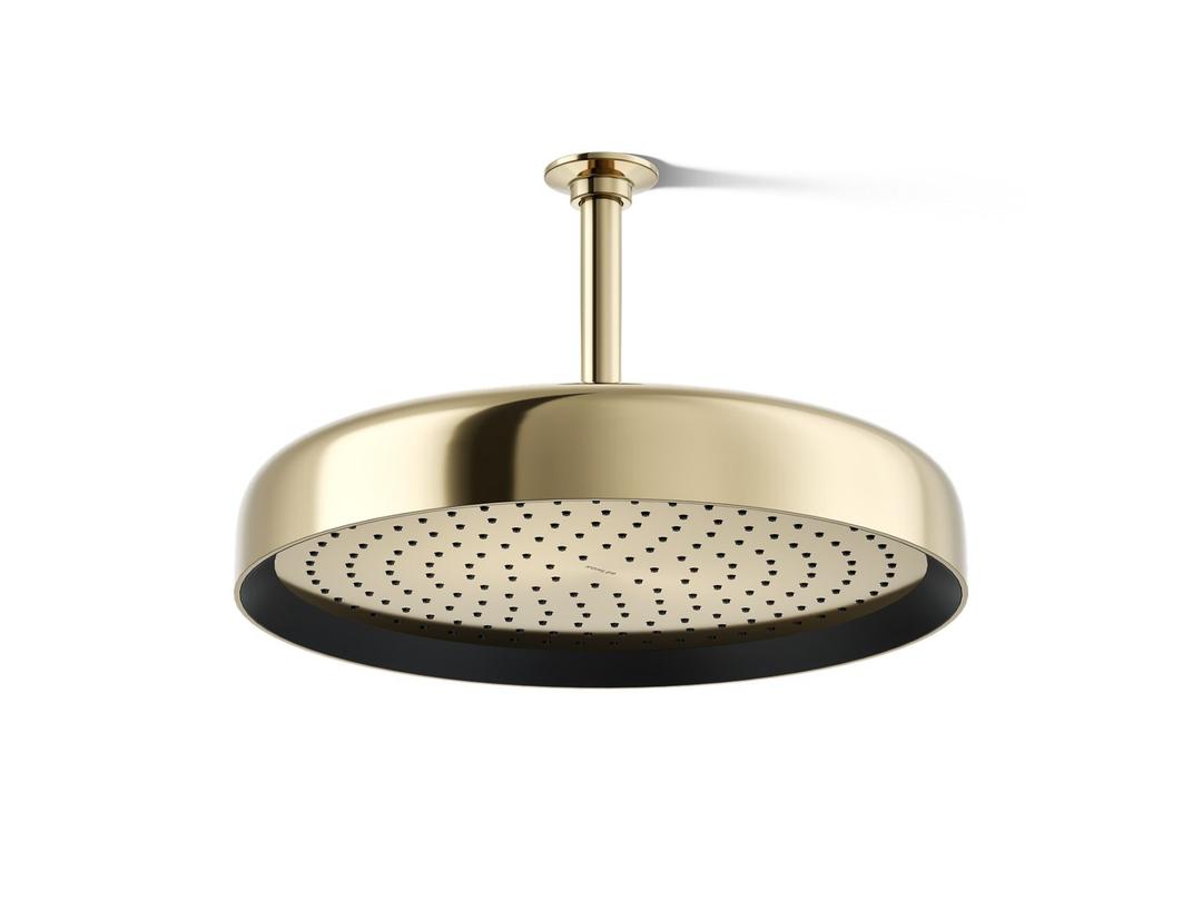 Kohler | Statement | Rainshower Shower Head - Vibrant French Gold by Kohler