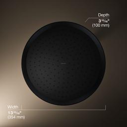 Kohler | Statement | Rainshower Shower Head - Matte Black - image 3