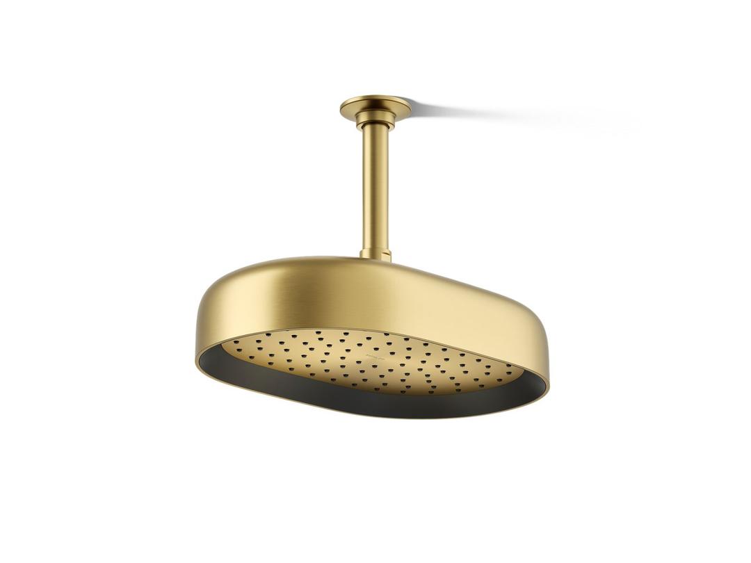Kohler | Statement | Rainshower Shower Head - Vibrant Brushed Moderne Brass by Kohler