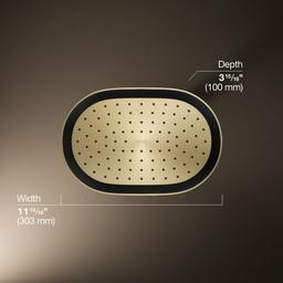 Kohler | Statement | Rainshower Shower Head - Vibrant French Gold - image 3