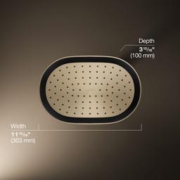Kohler | Statement | Rainshower Shower Head - Vibrant Brushed Bronze - image 3