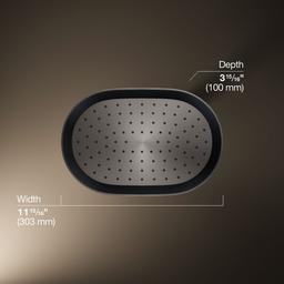 Kohler | Statement | Rainshower Shower Head - Vibrant Titanium - image 3