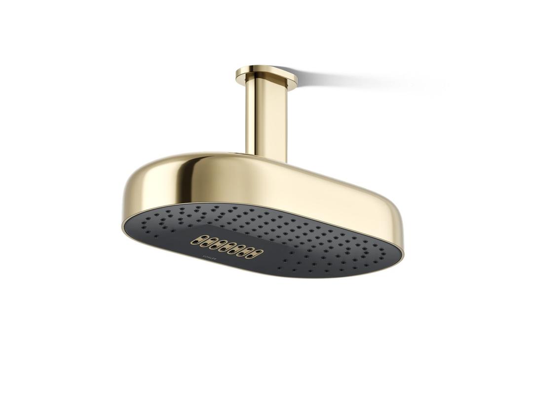 Kohler | Statement | Rainshower Shower Head - Vibrant French Gold by Kohler