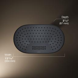 Kohler | Statement | Rainshower Shower Head - Matte Black - image 3