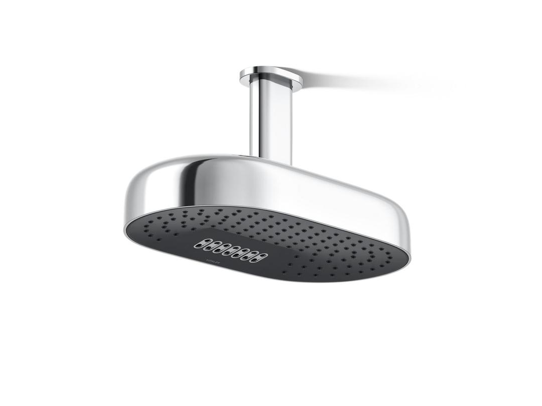 Statement Oblong 14'' two-function rainhead, 2.5 gpm by Kohler