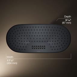 Kohler | Statement | Rainshower Shower Head - Matte Black - image 3