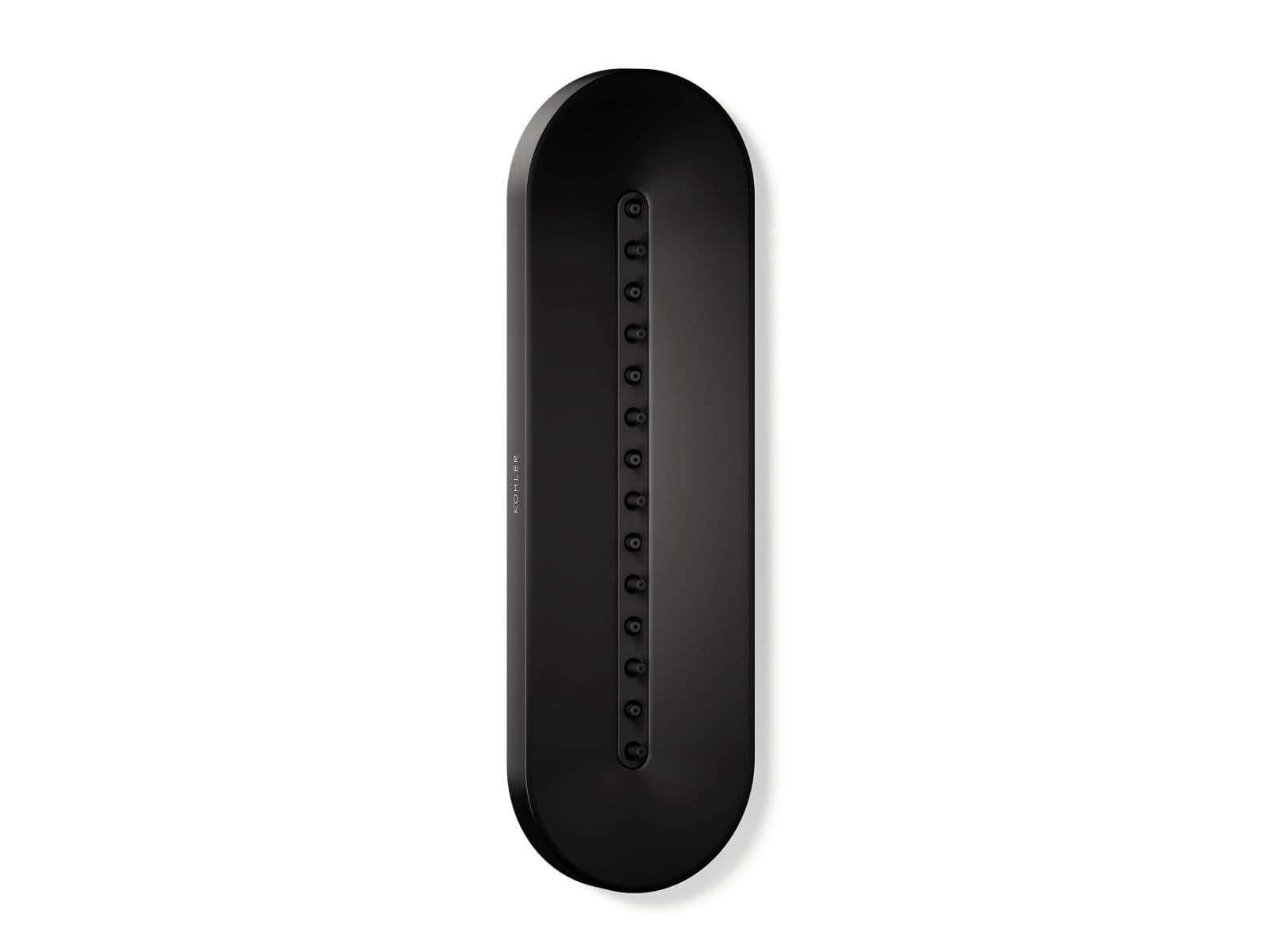 Kohler Statement Oblong Vichy single-function body spray, 1.75 gpm - Matte Black by Kohler