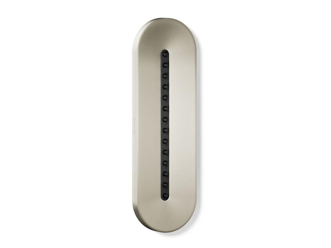 Kohler Statement Oblong Vichy single-function body spray, 1.75 gpm - Vibrant Brushed Nickel by Kohler