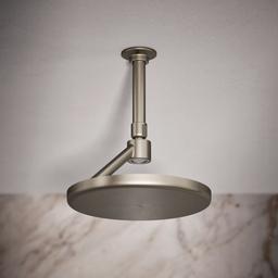 Kohler Statement Open Rain iconic round 9'' single-function rainhead, 1.75 gpm - Vibrant Brushed Nickel - image 2