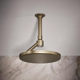 Kohler Statement Open Rain iconic single-function rainhead, 2.5 gpm - Vibrant Brushed Bronze - image 2