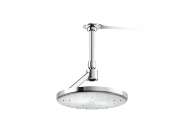 Kohler Statement Open Rain iconic round 9'' single-function rainhead, 1.75 gpm - Polished Chrome