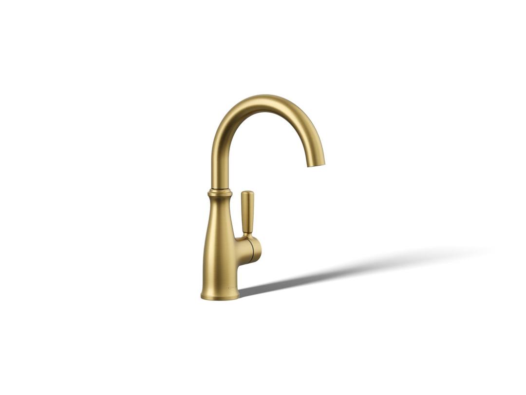 Kohler | Traditional | Cold Water Faucet - Vibrant Brushed Moderne Brass by Kohler
