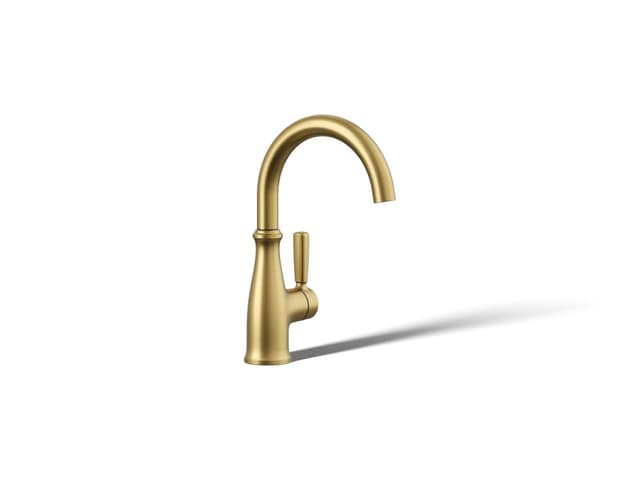 Kohler | Traditional | Cold Water Faucet - Vibrant Brushed Moderne Brass