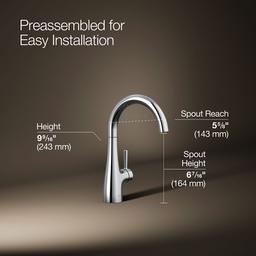 Kohler | Transitional | Cold Water Faucet - Polished Chrome - image 3