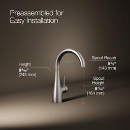 Kohler | Transitional | Cold Water Faucet - Vibrant Stainless - image 3