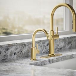 Kohler | Contemporary | Cold Water Faucet - Vibrant Brushed Moderne Brass - image 2