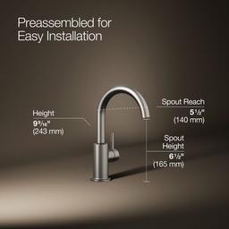 Kohler | Contemporary | Cold Water Faucet - Vibrant Stainless - image 3