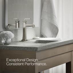 Kohler | Riff | Bathroom Sink Faucet - Vibrant Polished Nickel - image 4