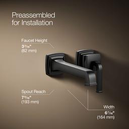 Kohler | Riff | Bathroom Sink Faucet - Matte Black - image 3