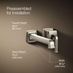 Kohler | Riff | Bathroom Sink Faucet - Vibrant Brushed Nickel - image 3