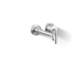 Kohler | Tone | Wall Mounted Bathroom Sink Faucet - Polished Chrome - image 1