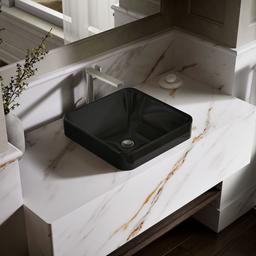 Vox 16-1/4'' square vessel bathroom sink - image 2