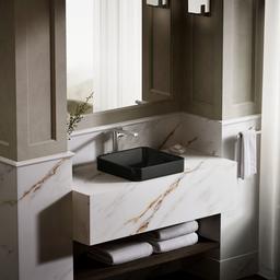 Vox 16-1/4'' square vessel bathroom sink - image 4