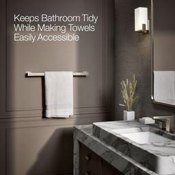 Kohler | Honesty | Towel Bar - Vibrant Brushed Nickel - image 4
