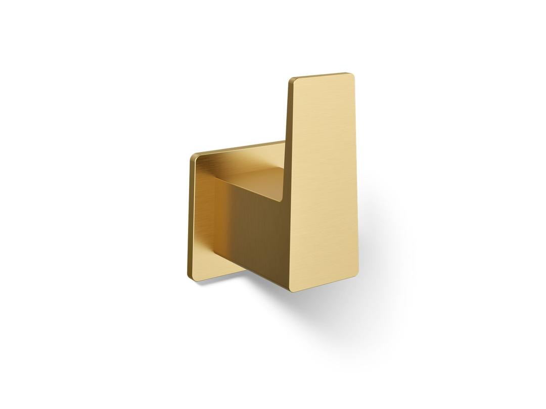 Kohler | Honesty | Robe Hook - Vibrant Brushed Moderne Brass by Kohler