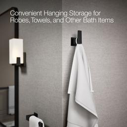 Kohler | Honesty | Robe Hook - Matte Black - image 4