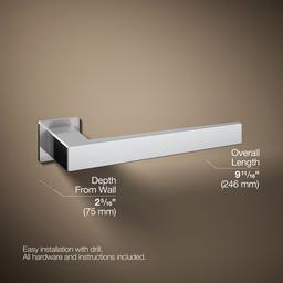 Kohler | Honesty | Towel Bar - Polished Chrome - image 3