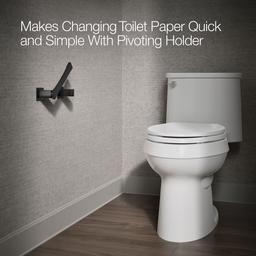 Kohler | Honesty | Toilet Paper Holder - Matte Black - image 4