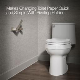 Kohler | Honesty | Toilet Paper Holder - Vibrant Brushed Nickel - image 4