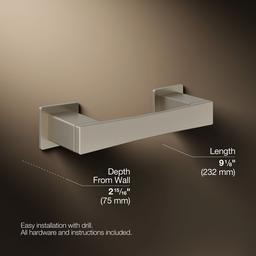 Kohler | Honesty | Toilet Paper Holder - Vibrant Brushed Nickel - image 3