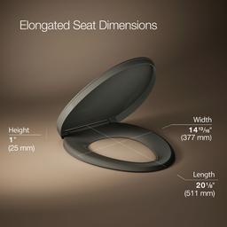 Impro ReadyLatch Quiet-CloseE elongated toilet seat - image 3