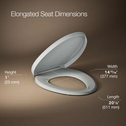 Impro ReadyLatch Quiet-CloseE elongated toilet seat - image 3