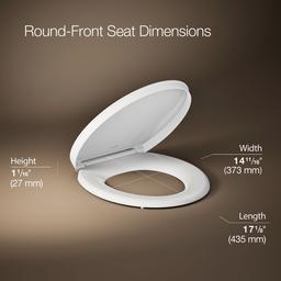 Impro ReadyLatch Quiet-CloseE round-front toilet seat - image 3