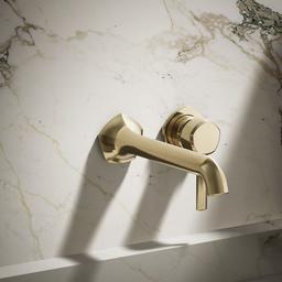 Kohler Occasion Wall-mount bathroom sink faucet handle - Vibrant French Gold - image 2