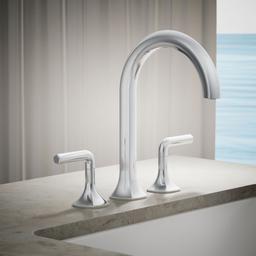 Kohler Occasion Deck-mount bath spout with Cane design - Polished Chrome - image 2