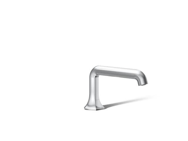 Kohler Occasion Deck-mount bath spout with Straight design - Polished Chrome