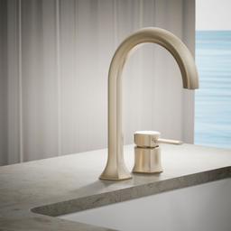 Kohler Occasion Deck-mount bath faucet handle - Vibrant Brushed Bronze - image 2