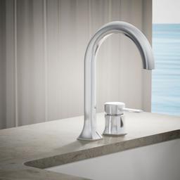 Kohler Occasion Deck-mount bath faucet handle - Polished Chrome - image 2