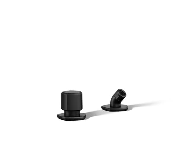 Kohler Occasion Deck-mount handshower holder and two-way diverter valve - Matte Black
